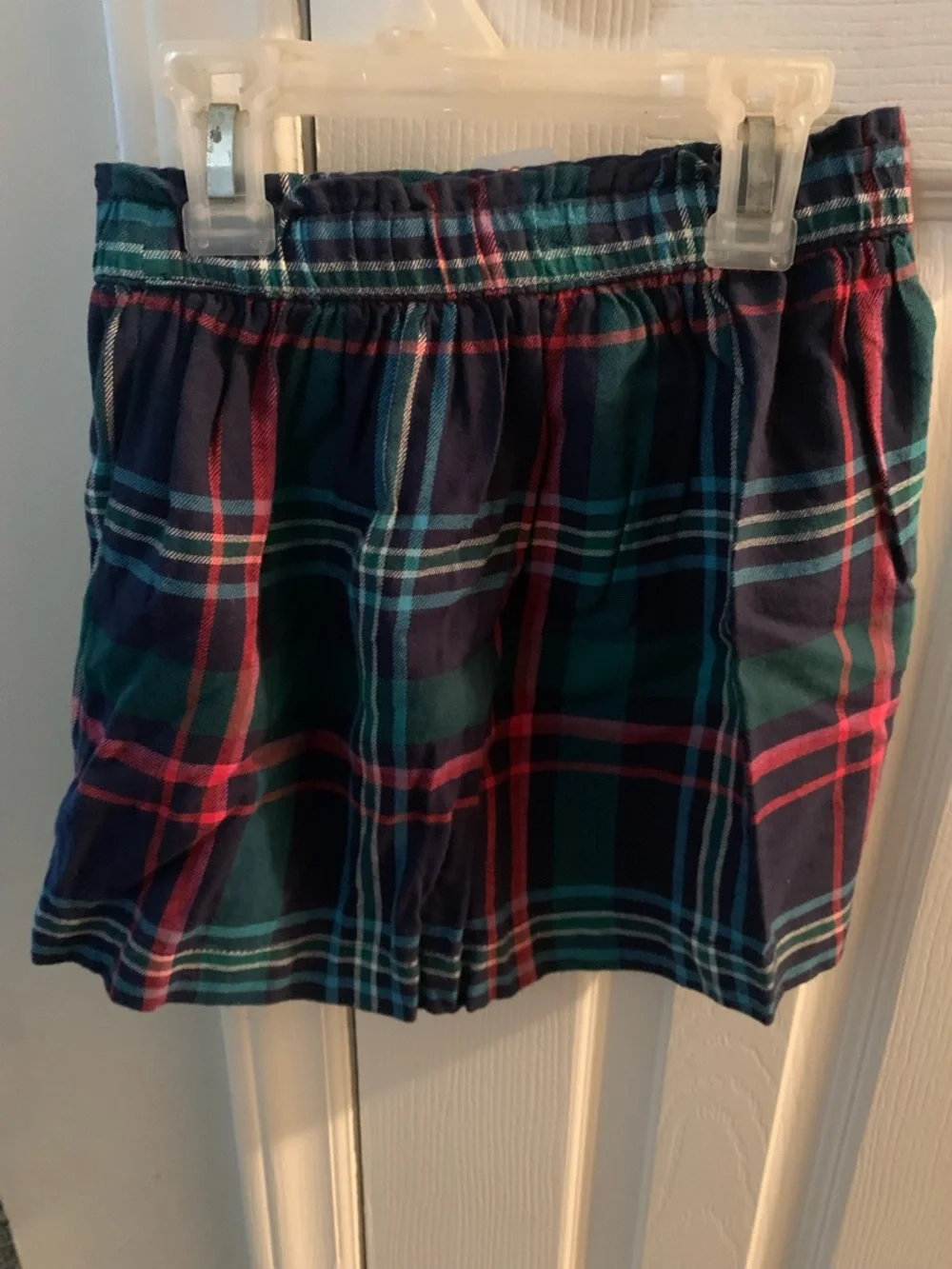 Gymboree Girls Plaid Skirt - Navy, Green & Red Size 5/6 New with Tags
